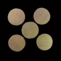 100pcs Metal Filter Net Mini Round Filter Screen Household Gadgets