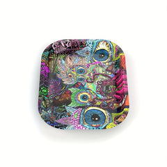 Creative Pattern Rolling Tray Wake Up Tray Dessert Tray Chrismas Decor