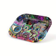 Creative Pattern Rolling Tray Wake Up Tray Dessert Tray Chrismas Decor