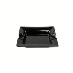 1pc Square Ceramic Ashtray Decorative Ashtray for Home Hotel Bar Office