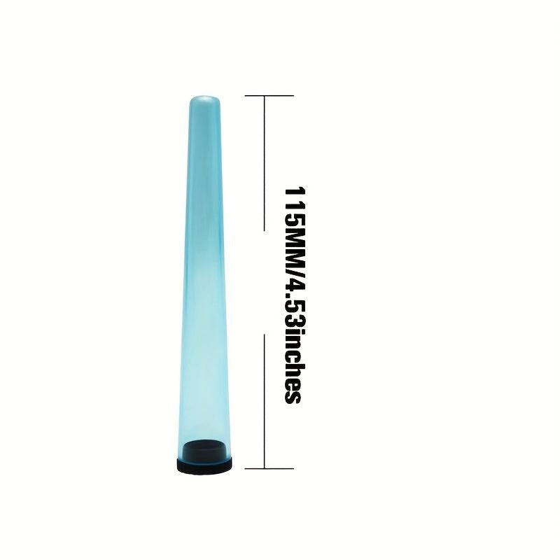4pcs Plastic Cigarette Storage Tube with Cover Moisturizing Tank for Cigarette
