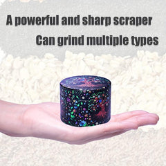 50MM Creative Tree Pattern Metal Grinder Spice Crusher Kitchen Supplies