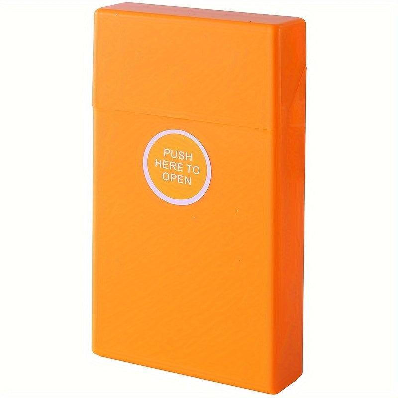 Thin Plastic Storage Case 20pcs Capacity Dustproof Portable Container