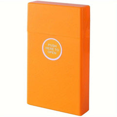 Thin Plastic Storage Case 20pcs Capacity Dustproof Portable Container
