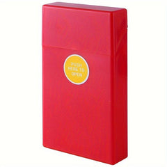 Thin Plastic Storage Case 20pcs Capacity Dustproof Portable Container