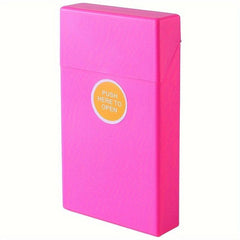 Thin Plastic Storage Case 20pcs Capacity Dustproof Portable Container