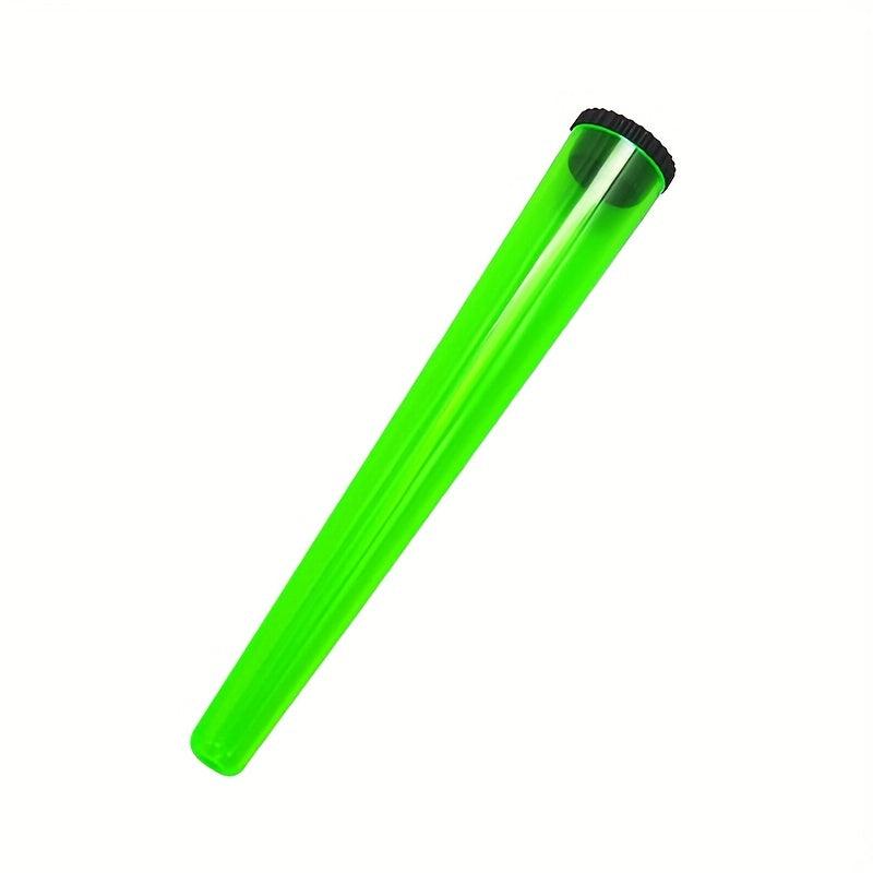 5pcs Plastic Tapered Storage Tube 115MM Trumpet Tube With Cover Roll Paper