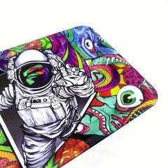 Creative Pattern Rolling Tray Metal Rolling Tray Wake Up Tray