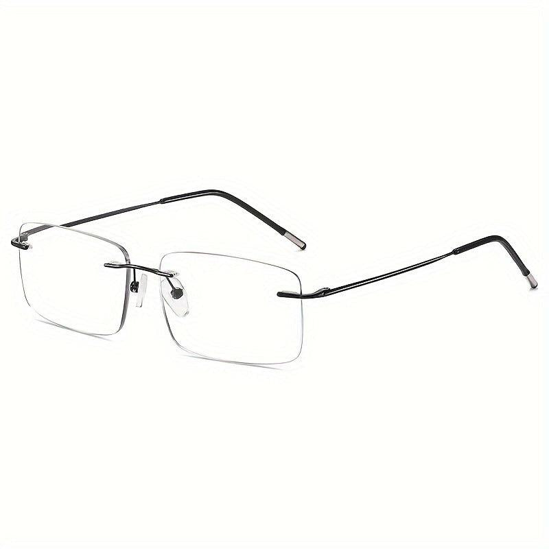 Ultra Light Rimless Progressive Reading Glasses