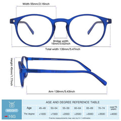 Light Blocking Reading Glasses Anti Glare for Men & Women