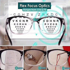 Auto Adjusting Presbyopic Glasses High Multifocal Power Readers