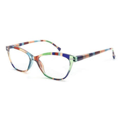 Women Reading Glasses Colorful Cat Eye Light Blacking Glasses