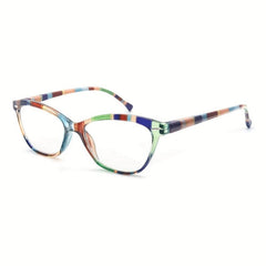 Women Reading Glasses Colorful Cat Eye Light Blacking Glasses