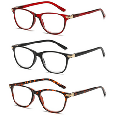 Light Blocking Reading Glasses with Spring Hinges Unisex Men Women 1.0 3.5