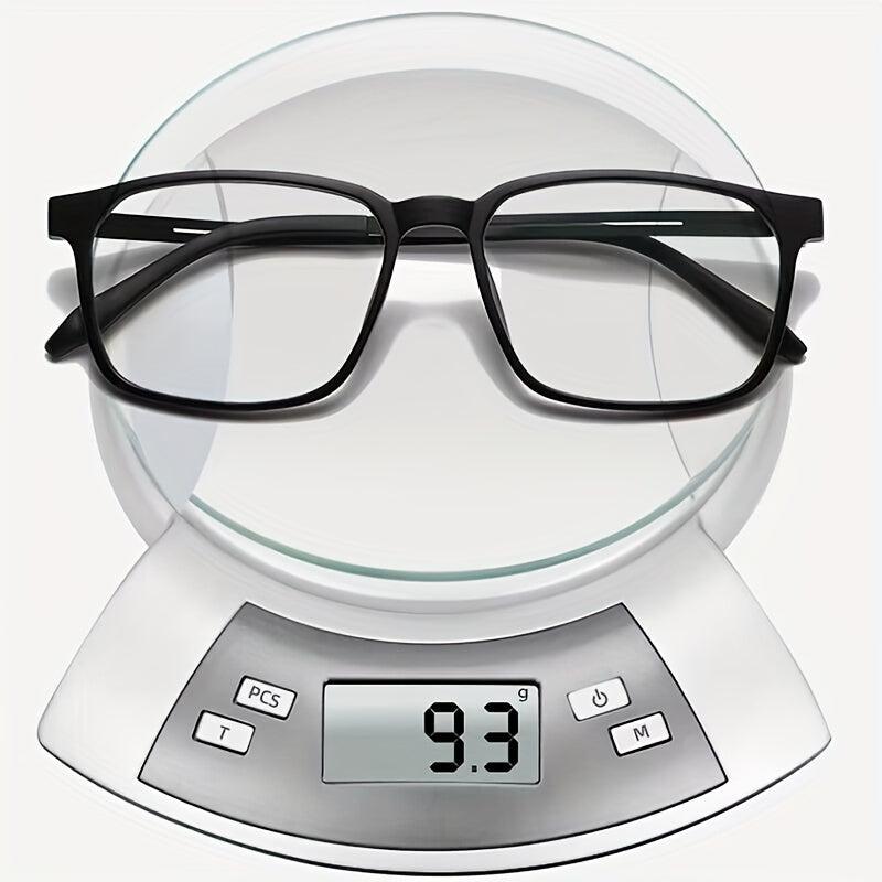 Ultralight Men's Reading Glasses Business Eyewear Light Blocking