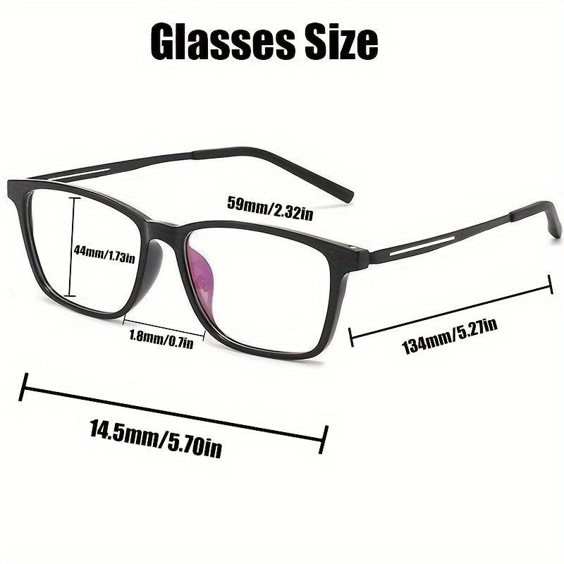Ultralight Men's Reading Glasses Business Eyewear Light Blocking