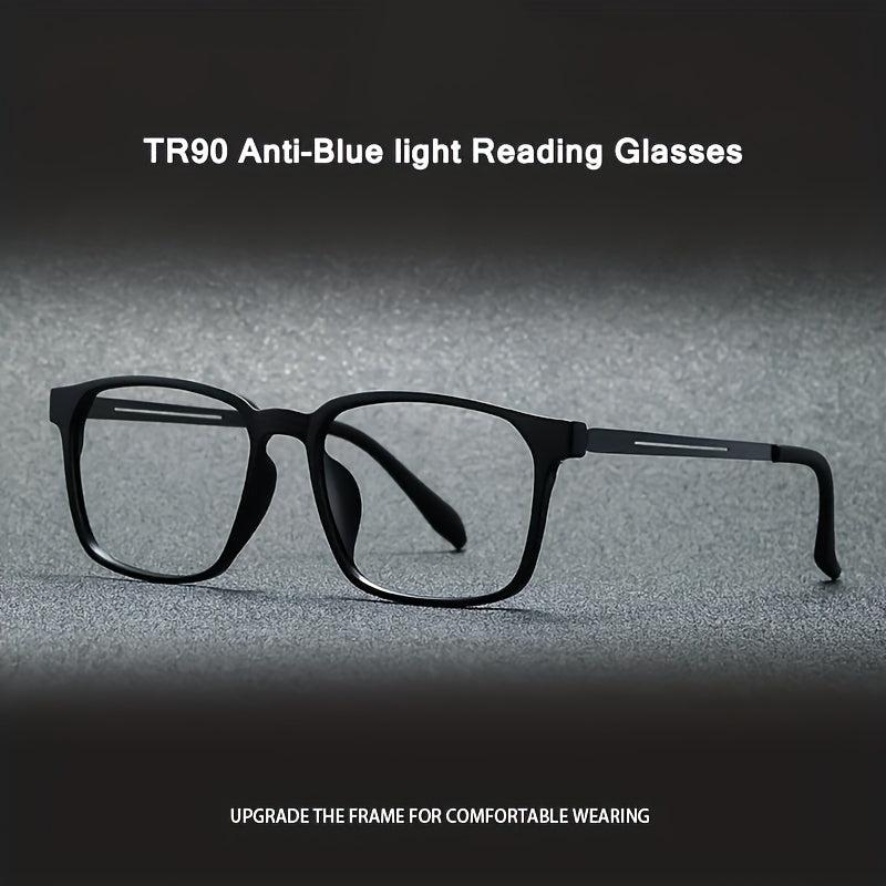 Ultralight Men's Reading Glasses Business Eyewear Light Blocking