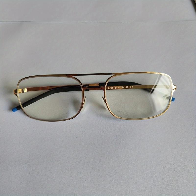 Metal Frame Progressive Lens Eyeglasses 1.0-3.5 for Men Women
