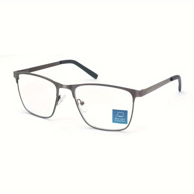 Men's Metal Frame Reading Glasses Diopter 0.75-4.0