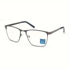 Men's Metal Frame Reading Glasses Diopter 0.75-4.0