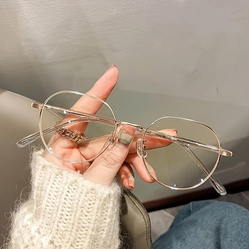TR90 Anti Light Polygonal Frame Glasses