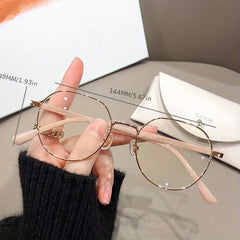 TR90 Anti Light Polygonal Frame Glasses