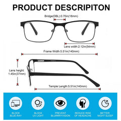 Light Blocking Glasses for Men & Women
