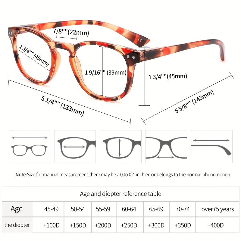 Chic Light Blocking Reading Glasses for Women