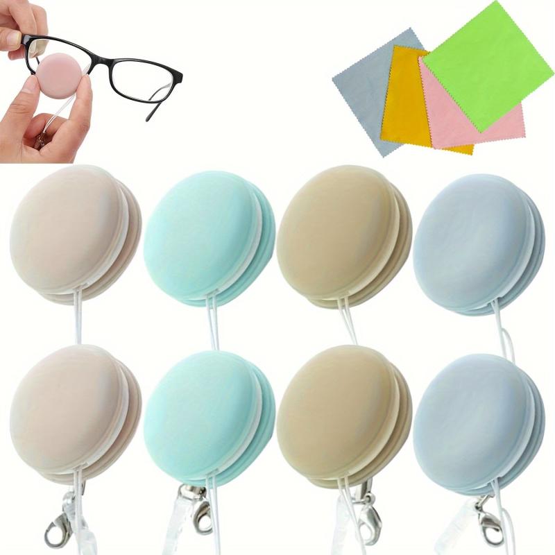 2pcs Macaron Phone Screen Cleaner Keychain Charm