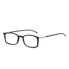 Metal Frame Portable Corrective Reading Glasses with Case Sticker