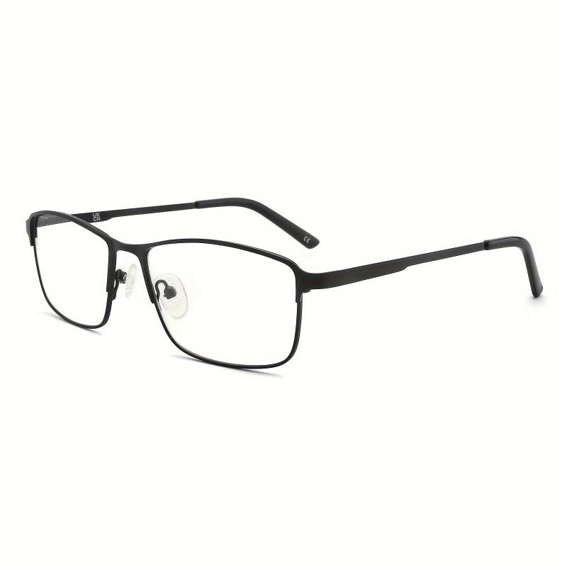 Light Blocking Reading Glasses Men Metal Frame Stylish Readers