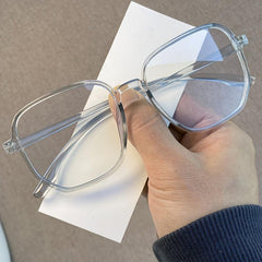 Light Blocking Glasses Clear Lens For Women & Men Reduce UV Glare From Computer