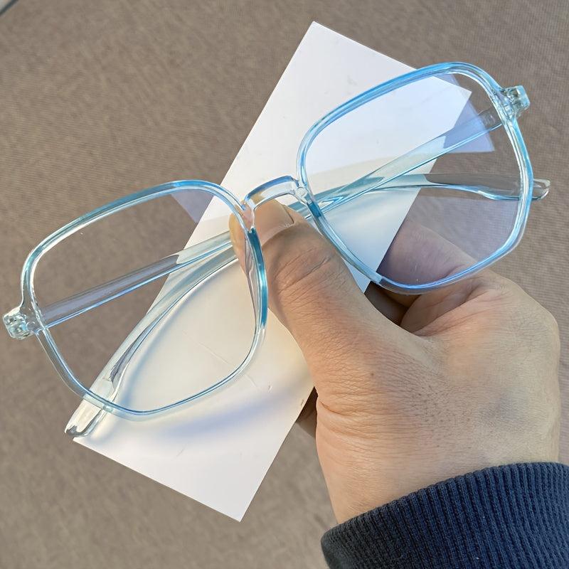 Light Blocking Glasses Clear Lens For Women & Men Reduce UV Glare From Computer