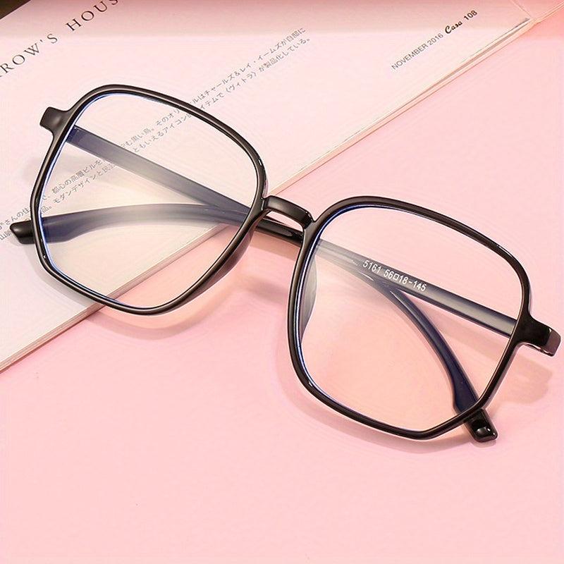 Light Blocking Glasses Clear Lens For Women & Men Reduce UV Glare From Computer