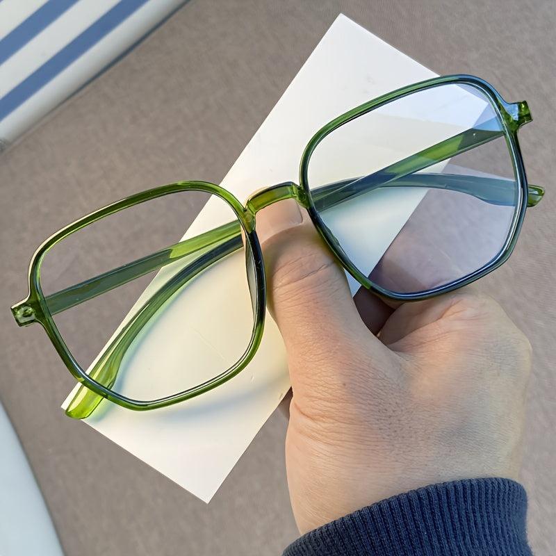 Light Blocking Glasses Clear Lens For Women & Men Reduce UV Glare From Computer