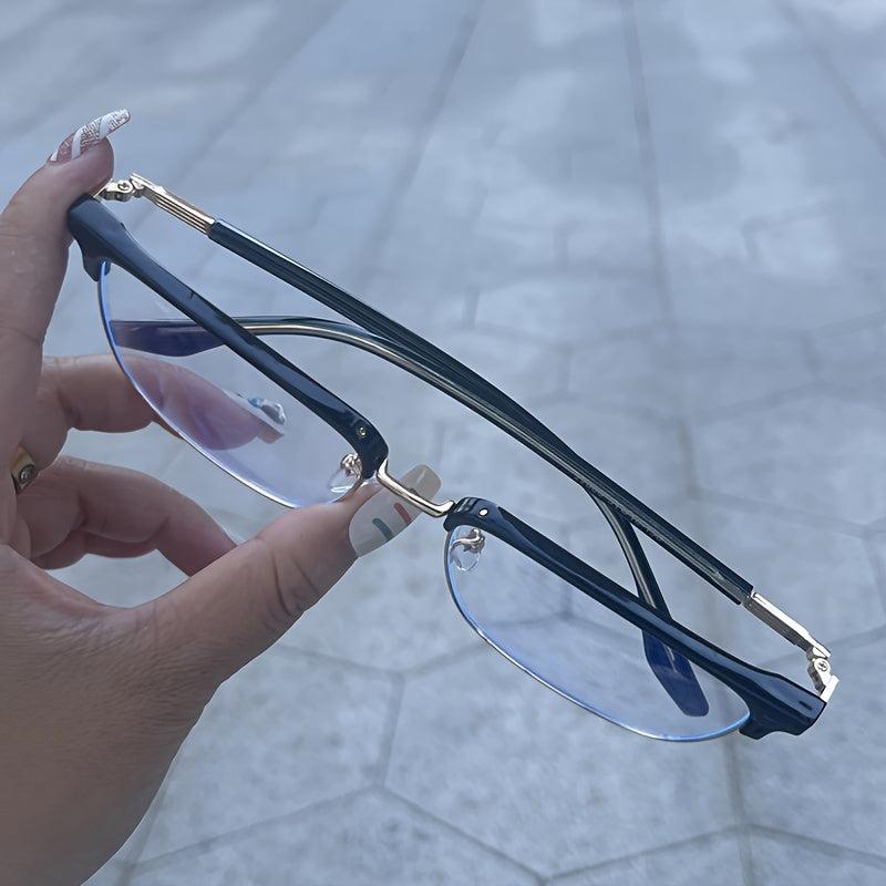 Retro Men's Golden Eyebrows Anti Glasses Funky Glasses