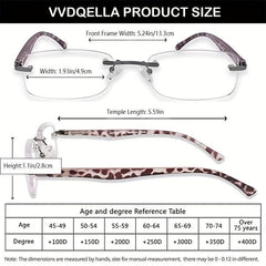 Vintage Glasses Readers Block Light Spring Hinge Reading Glasses