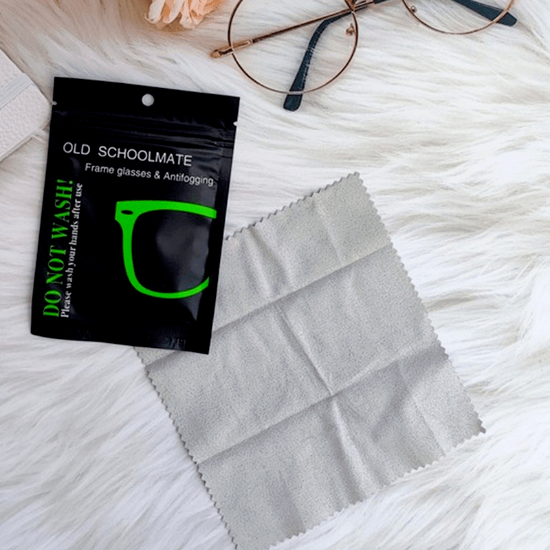 Anti Fog Wipes for Glasses - Pre Moistened Lens Cloth - Defogger Eyeglass Wipe