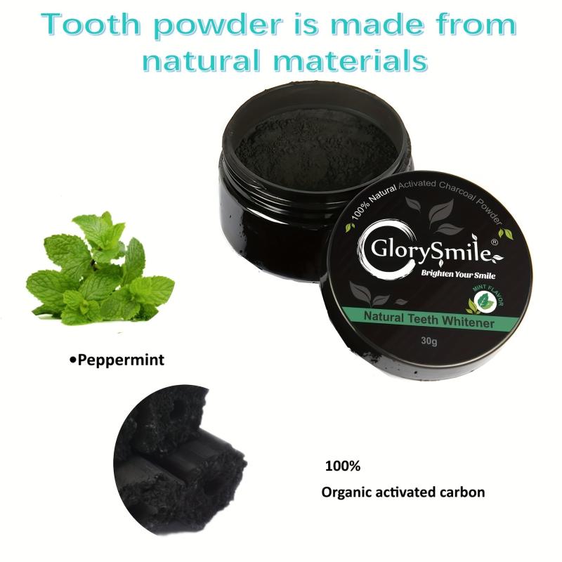 Activated Charcoal Teeth Whitening Powder Stain Remover & Toothpaste Alternative