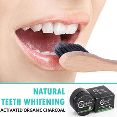 Activated Charcoal Teeth Whitening Powder Stain Remover & Toothpaste Alternative