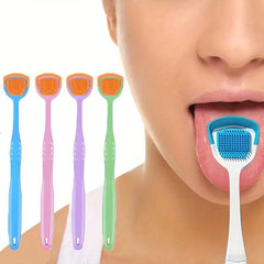 Tongue Scraper to Reduce Bad Breath - Oral Care Tool for Adults