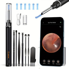 Ear Wax Visualized Cleaner With Camera Ear Wax Remover Tool