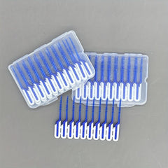 20pcs Silicone Seam Brush Orthodontic Teeth Gap Brush Cleaning