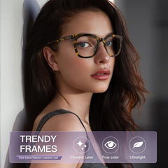 Light Blocking Computer Readers Reduce Glare & UV Rays