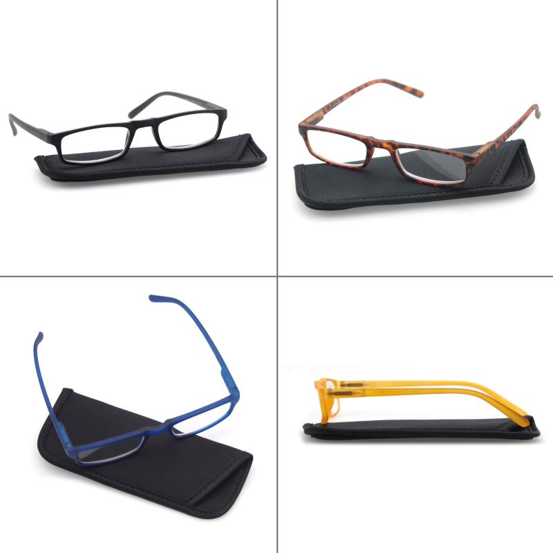 Rectangular Ultra Light Frame Reading Glasses