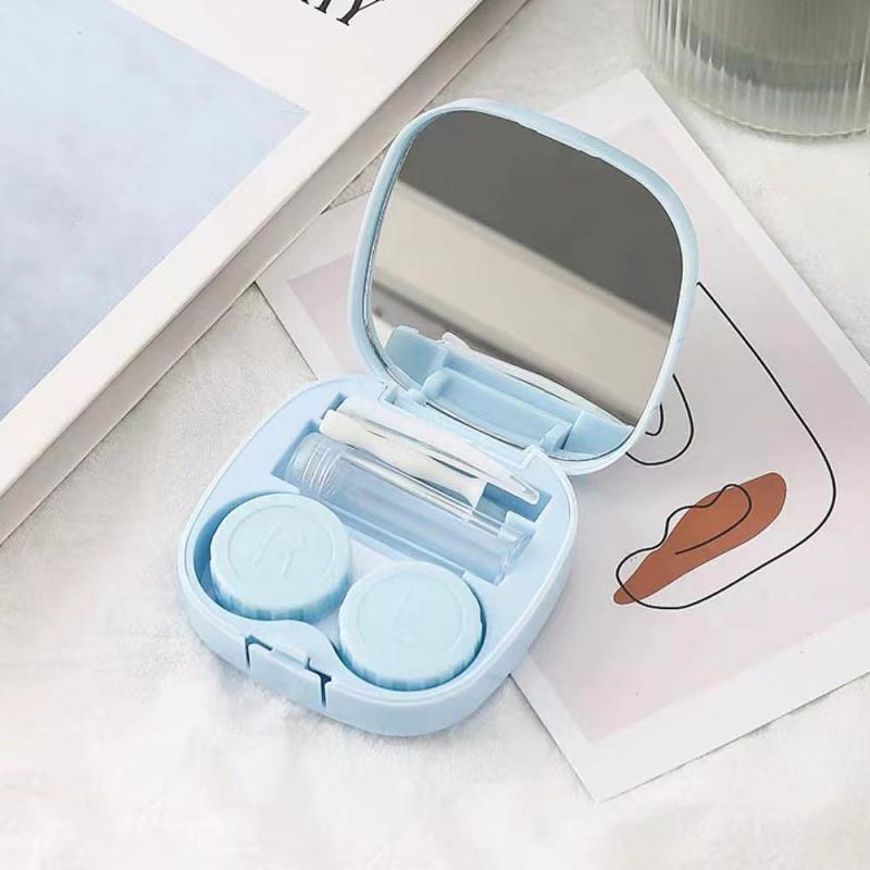 Compact Lens Travel Kit with Case & Solution Bottle