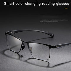 Photochromic Prog. Reading Glasses Anti Light Multifocal Ultra Light Eyewear