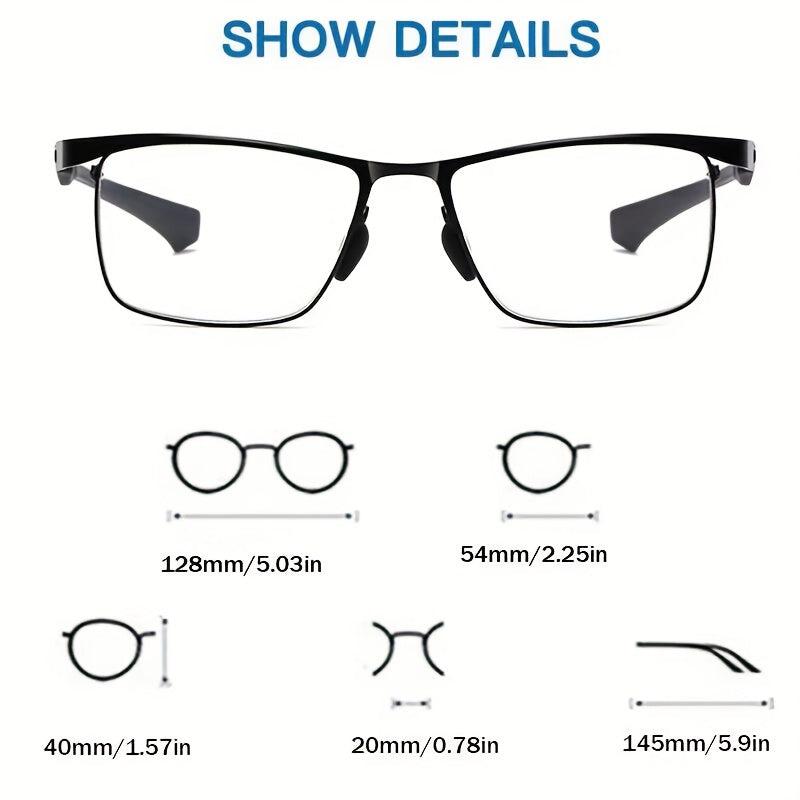 Photochromic Prog. Reading Glasses Anti Light Multifocal Ultra Light Eyewear