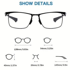 Photochromic Prog. Reading Glasses Anti Light Multifocal Ultra Light Eyewear
