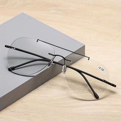 Transition Photochromic Multifocal Reading Glasses Men Women